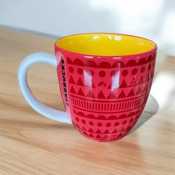 Starbucks 2017 Chinese New Year mug.Rooster design Year of the Rooster. No chips - Picture 4 of 9